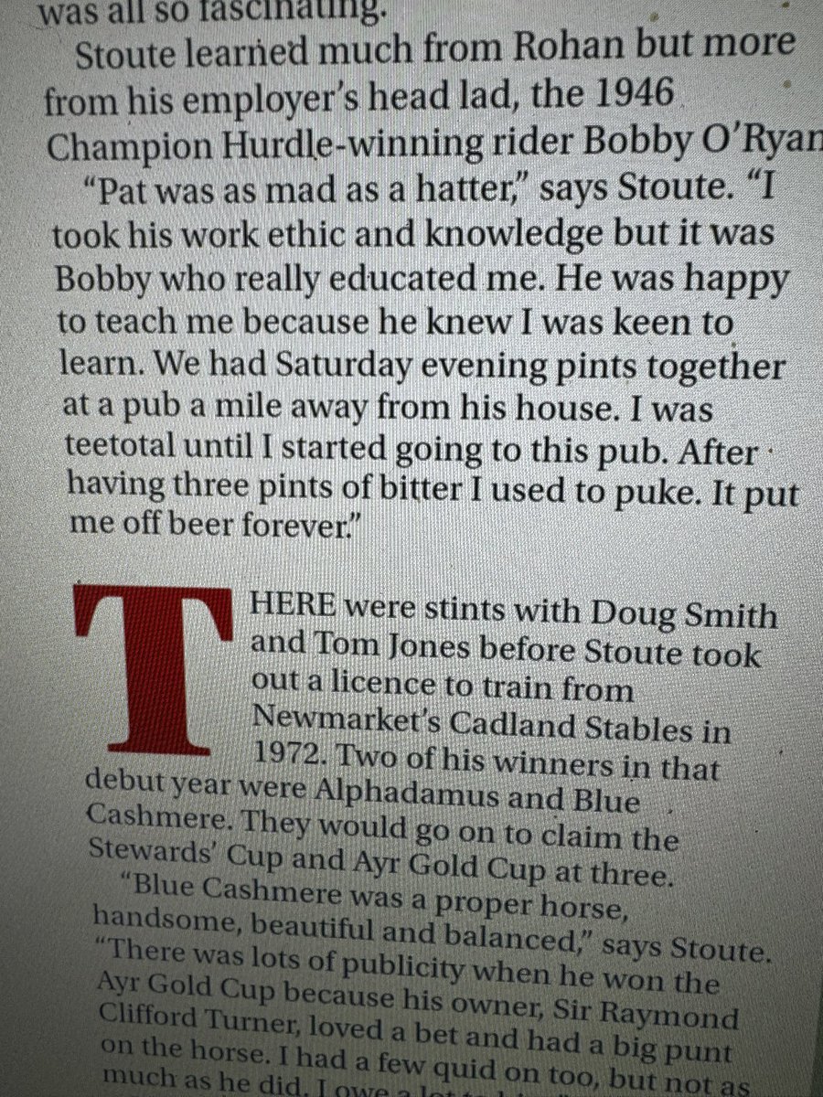 Sir Michael never forgot dad.