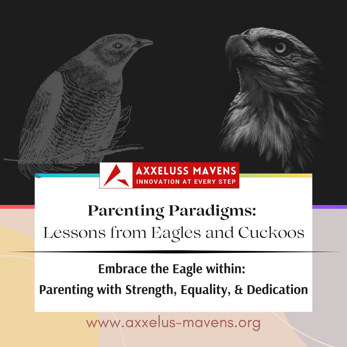 AxxelussMavens's tweet photo. Parenting at its Very Best
Diligent Eagle and the carefree Cuckoo, we gain valuable insights into different approaches to raising children.
Link : https://t.co/NVYpyyunNy
#Parenting #effectiveparenting #eagleparenting #cuckooparenting #adaptability #axxelussmavens #lifelessons https://t.co/iQl6XZslT4