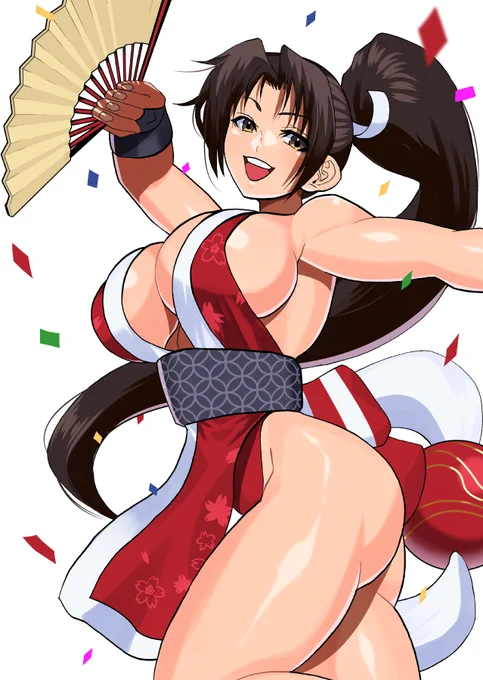 スト6に不知火舞参戦と聞いて!#StreetFighter #格ゲーキャラ描こうぜ 