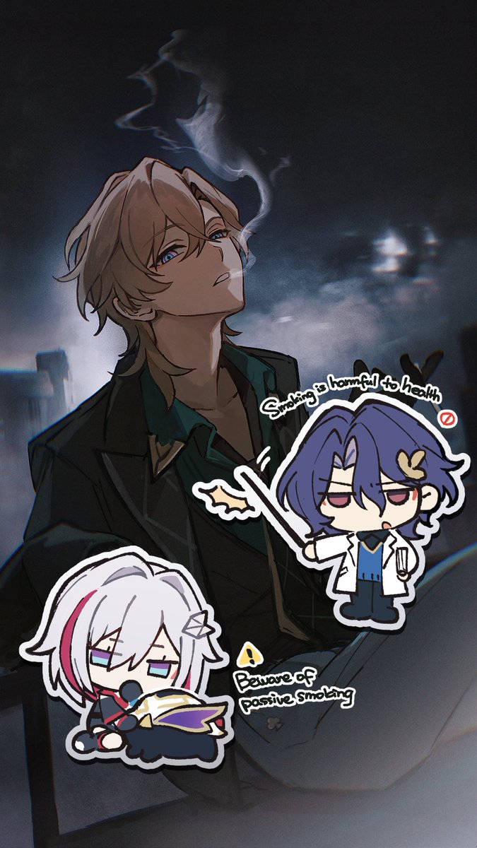 🚭
#Aventurine 
#崩壊スターレイル #HonkaiStarRail