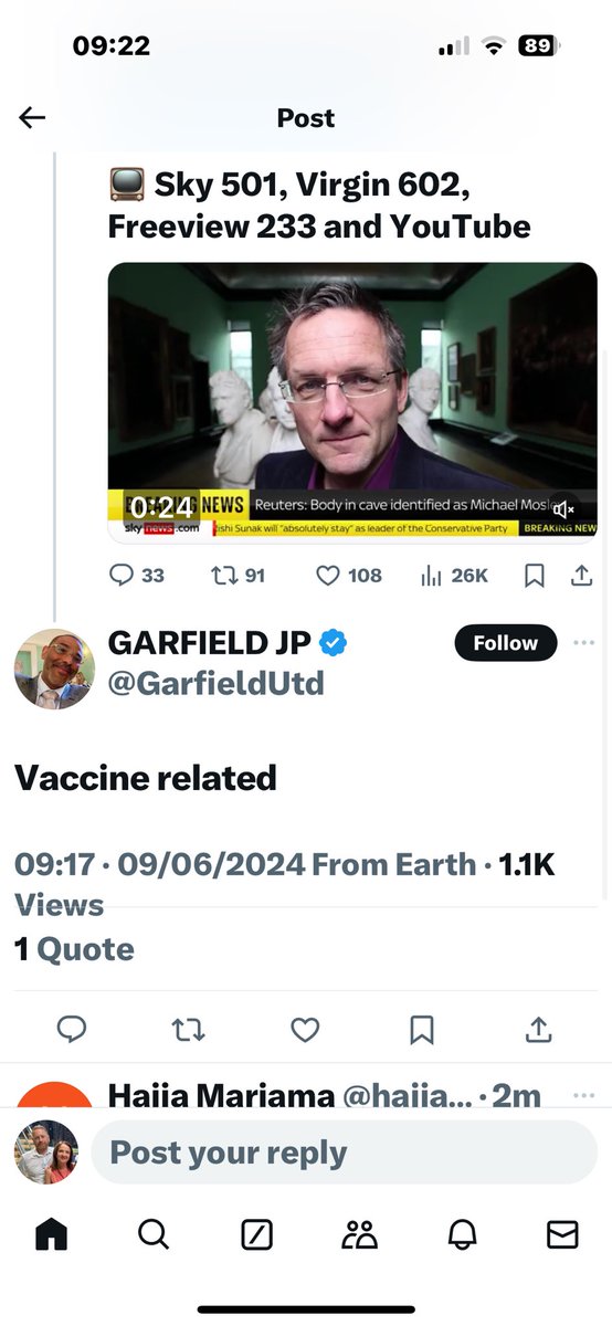 paullufc1's tweet image. Garfield JP gets arsehole of the day. Bell end.