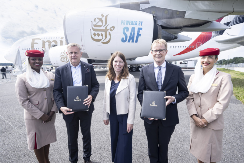 infoblazeme's tweet photo. Emirates joins German Aviation Initiative for Renewable Energy, #aireg
#SAF Suatainable Aviation Fuel
@Emirates
LetsTalkCity #Dubai #Aviation #Sustainability #RenewableEnergy
#UAE #GCC #MiddleEast
https://t.co/te7ZUFdPzV https://t.co/2SN8izX4aF