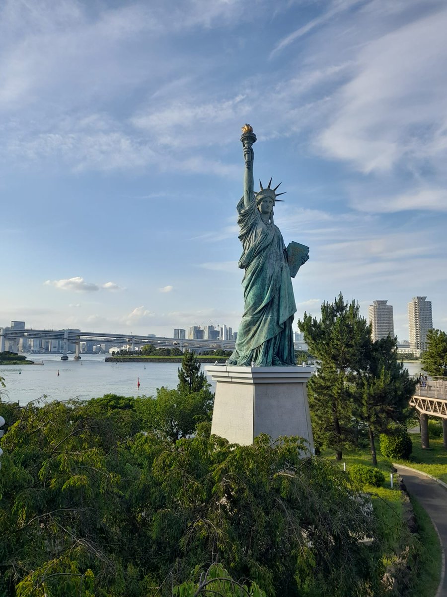 DavidHughes6ed's tweet photo. Golygfeydd hyfryd o Odaiba tuag at Tokyo. 
Wonderful views from Odaiba towards Tokyo. https://t.co/wcTkFUiMgw