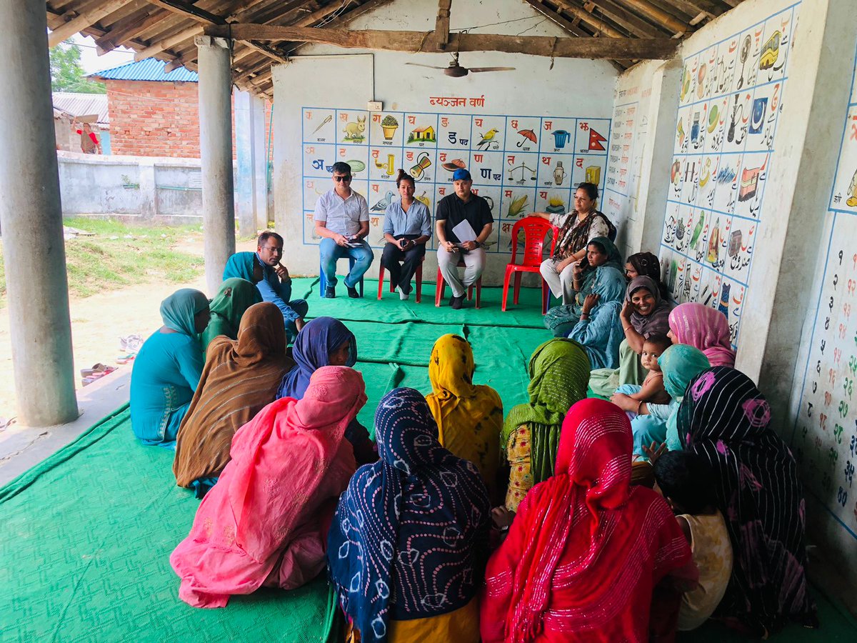 WHH_Nepal's tweet photo. Exciting news! #SWC's Final Evaluation is complete. Grateful for the invaluable insights from the evaluation team on #livelihood resilience, #WASHgovernance, #nutrition, citizen empowerment, & #floodresilience components.
@VivaconAgua @Welthungerhilfe @BMZ_Bund https://t.co/jo6jF4wP1T
