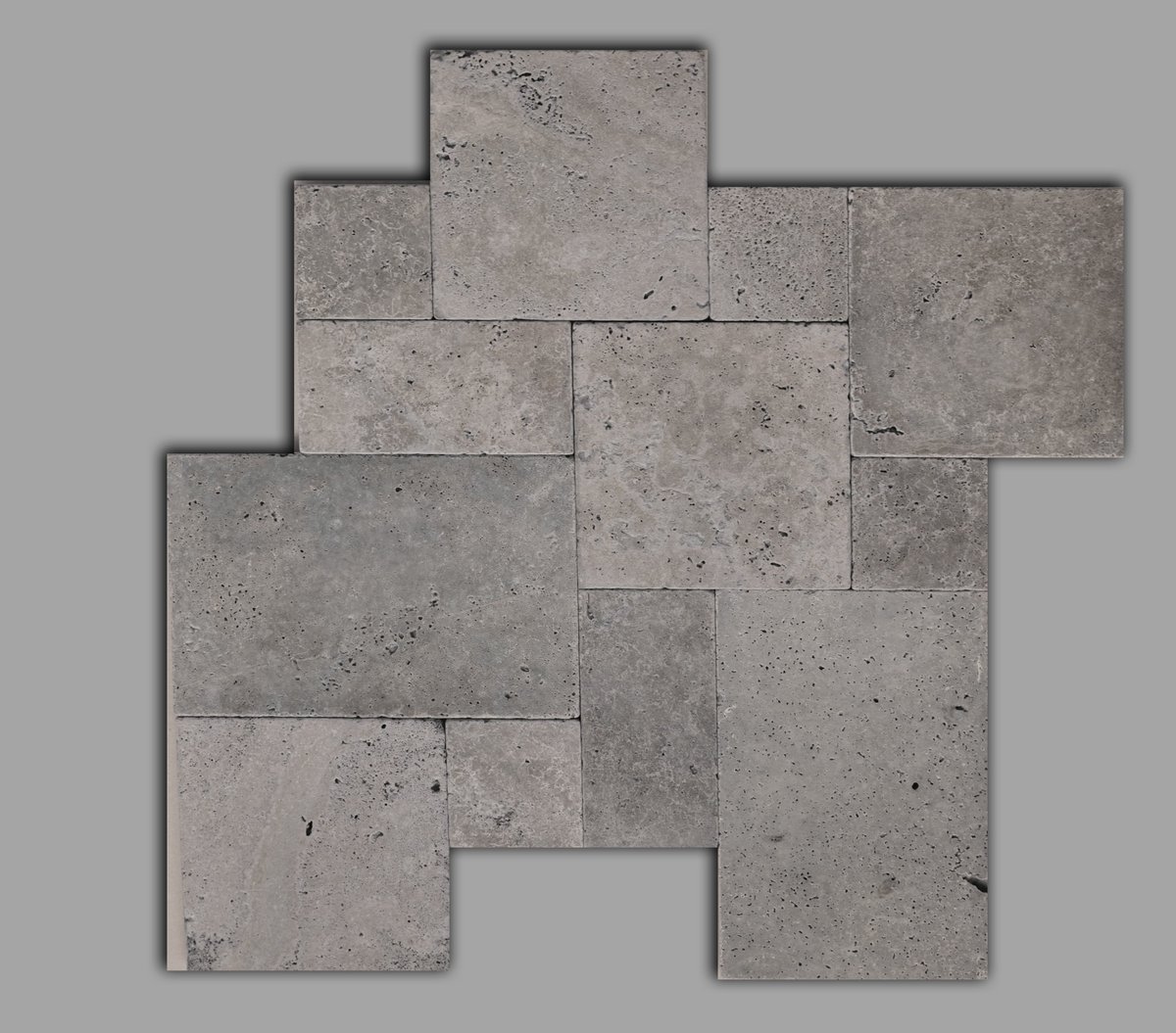NeginSang's tweet photo. Elevate your outdoor spaces with our Silver Travertine Pattern Set! 
Natural Beauty 
Durable &amp; Weather-Resistant 
Versatile for Patios &amp; Pathways 
Slip-Resistant 
Easy Maintenance 
Transform your space with Negin Stone! Contact us: 
📧 info@neginstone.com
 #SilverTravertine https://t.co/2keVdt8URK