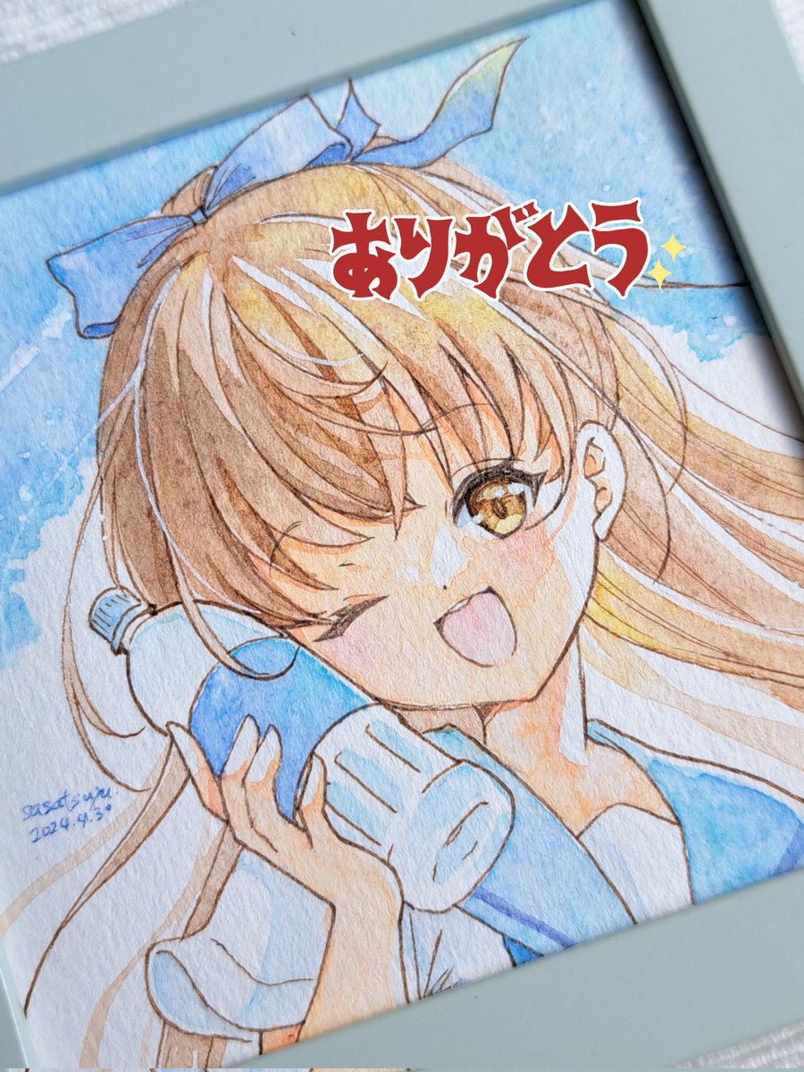 「こちらも本日もありがとうございました。お迎え待機中作品はまだまだありますので、お」|ささつゆ🦊5/5【COMITIA144】H28b📚5/6【A40】参加のイラスト
