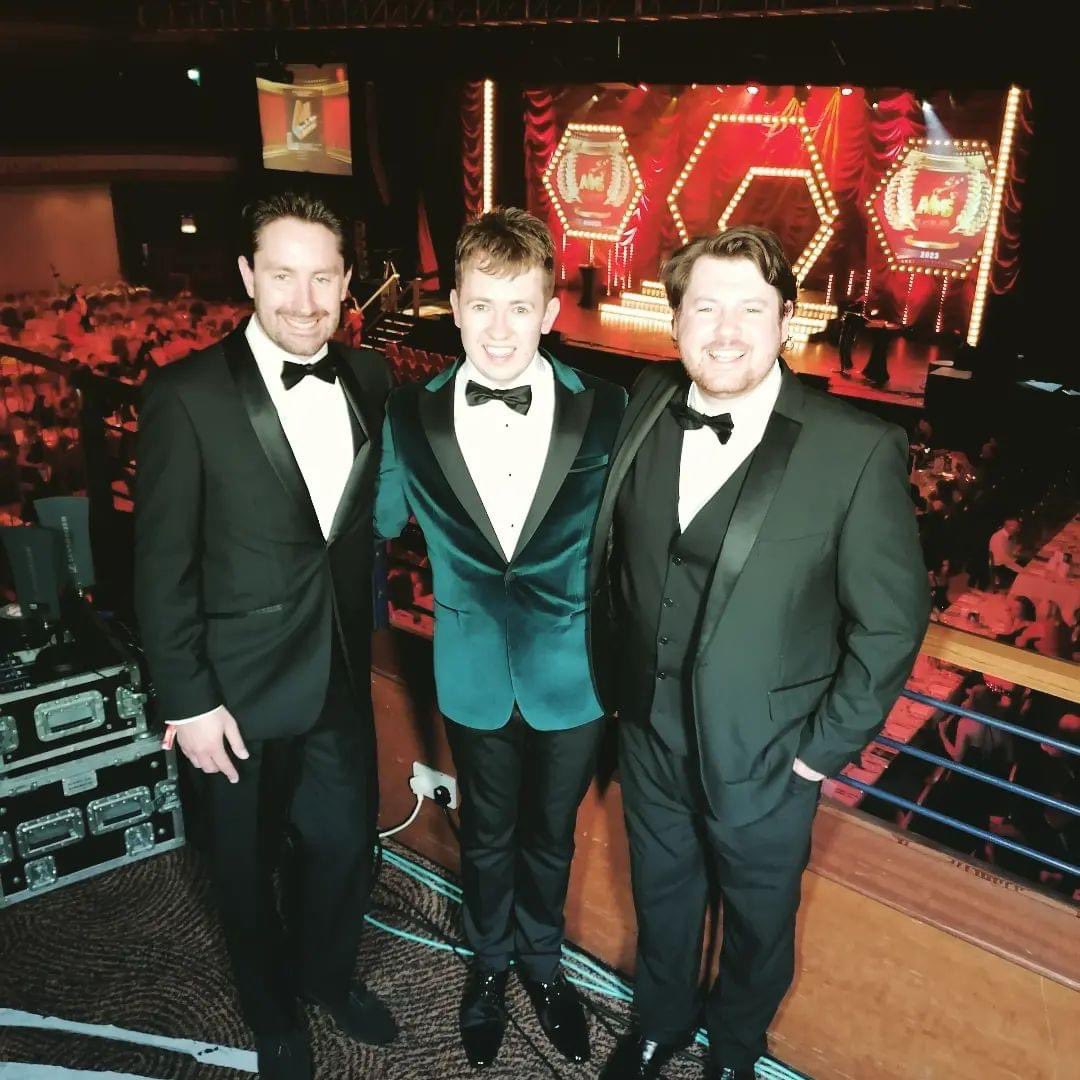 aims_pro's tweet photo. The AIMS Countdown continues with only 5 days to go! And it wouldn’t be AIMS without the Odd Cast Lads so we are thrilled to have Adam, Cian and Daniel back with us catching every moment, every minute of the magic of Saturday night! #oddlybrilliant #catchinup #nominees xxx😉 https://t.co/Q85xOmFlHE