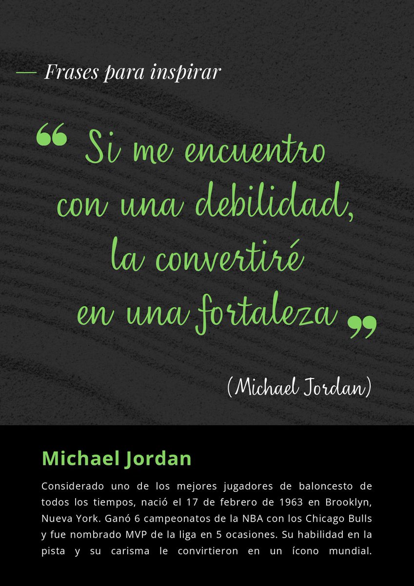 DobleViva's tweet photo. “Si me encuentro con una debilidad, la convertiré en fortaleza” https://t.co/PZBVznMJVc