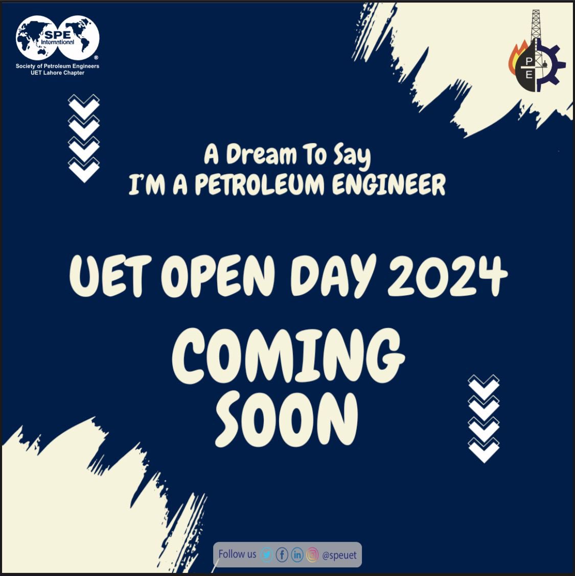 speuet's tweet photo. Stay Tuned!

#spe #togetherwegrow #speuetlsc #speuet #speuetlc #speinternational #uet #uetlahore https://t.co/iDqUw6uWHQ