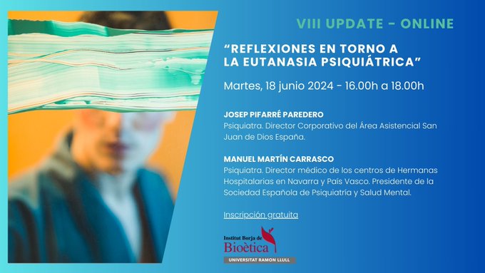 montse_esquerda's tweet image. En Canadá se ha vivido un intenso debate sobre la extensión de la práctica de la eutanasia a personas con enfermedad mental.

En el próximo #UpdateBioetica @IBBioetica planteamos algunas reflexiones entorno a la eutanasia por enfermedad mental

👇👇👇

iborjabioetica.url.edu/ca/oferta-form…