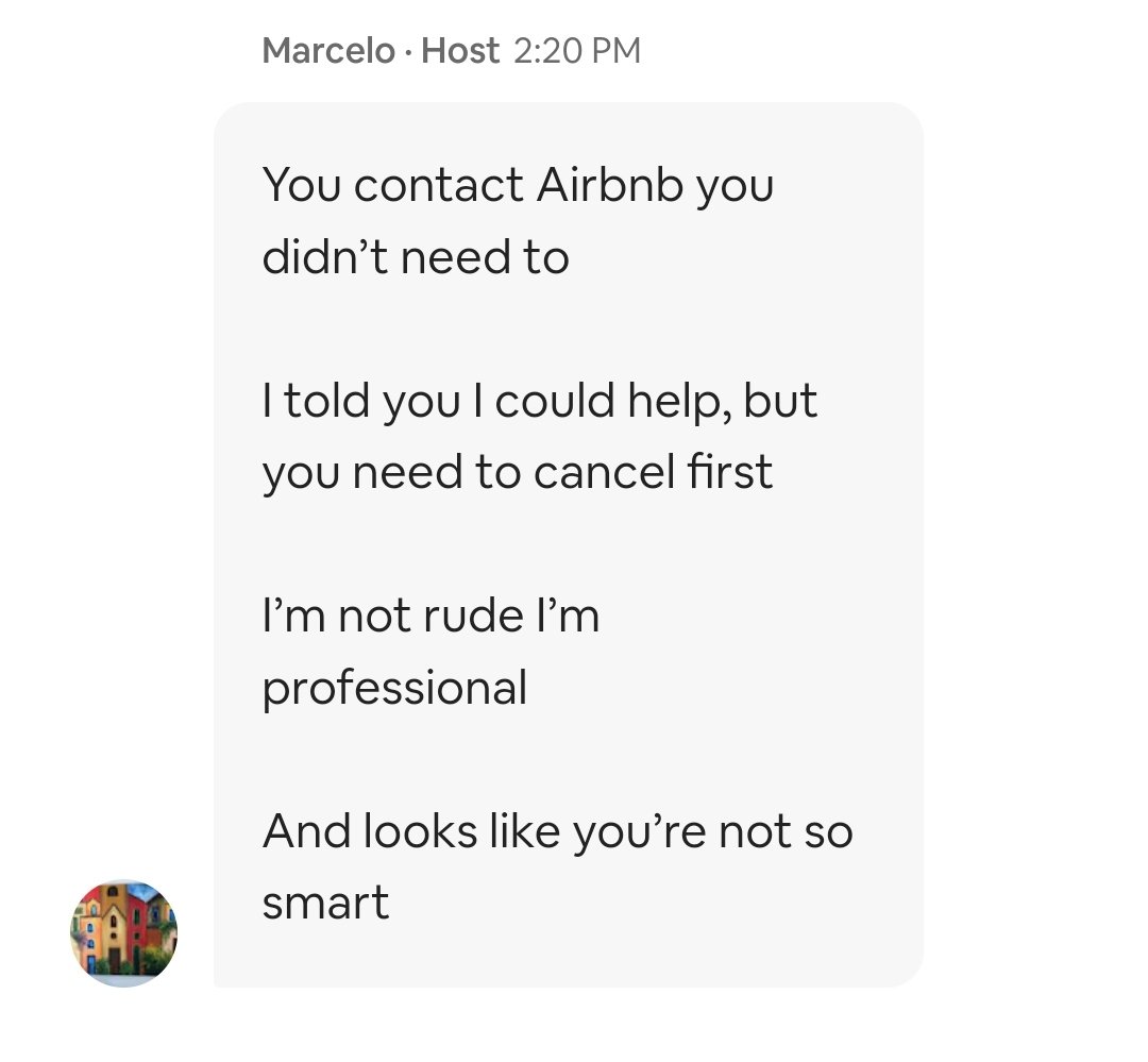 Deep3Reviews's tweet photo. @Airbnb is the worst experience and service I have used in a very long time.   Had to deal with an unreasonable and unsympathetic host. Do not recommend it.

Pt.1 https://t.co/f9kwHCQpYr