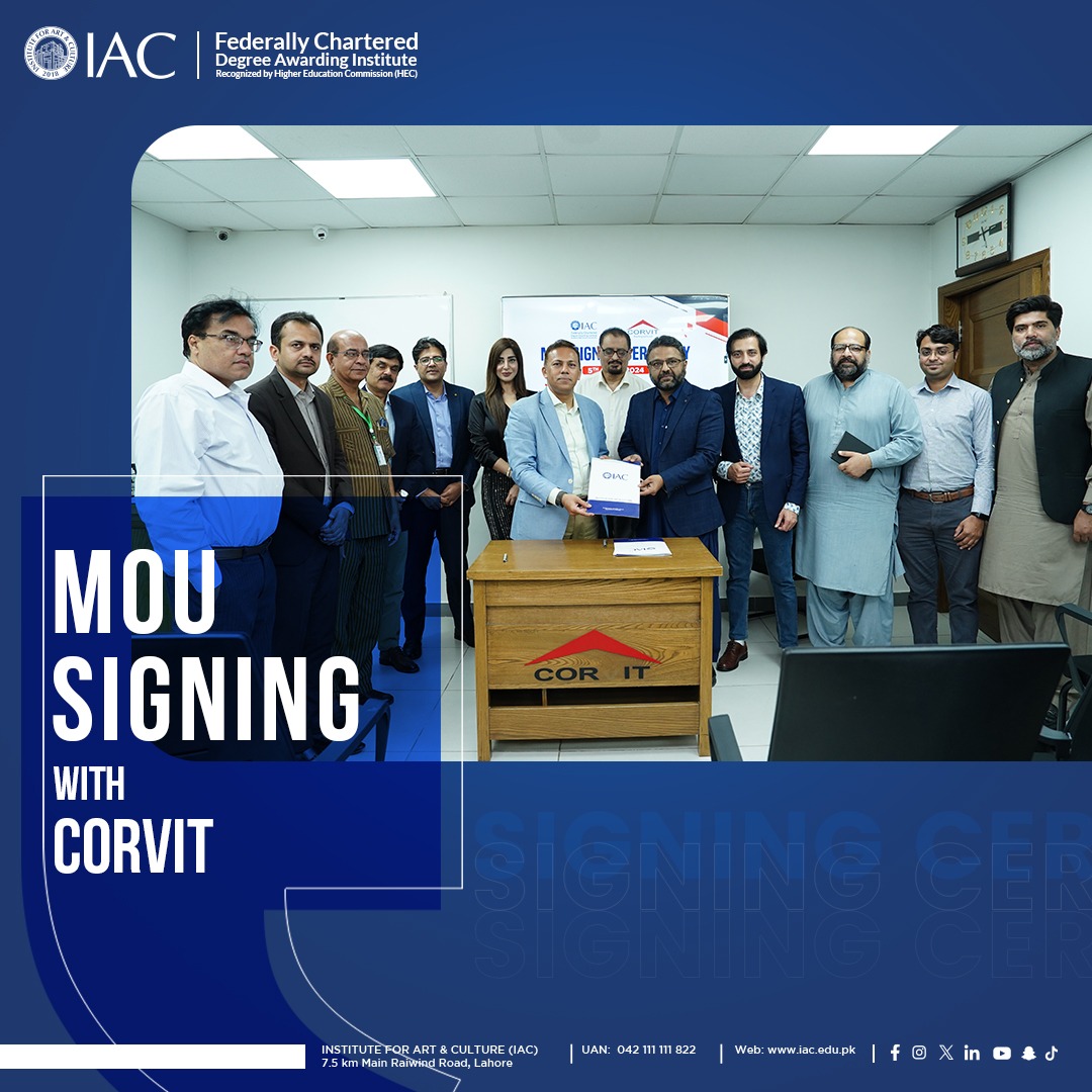 iacofficials's tweet photo. Celebrating a significant milestone as the Institute for Arts &amp; Culture and Corvit formalize their partnership, paving the way for innovation. This collaboration harnesses the power of art &amp; technology to drive meaningful change &amp; empower artistic expression.

#iacofficials https://t.co/TY2HFYC38T