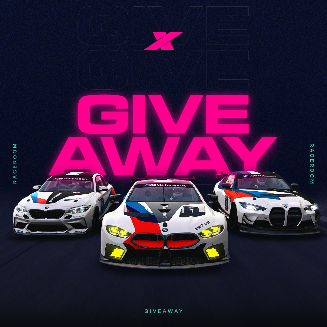 *COMPETITION*

We have three BMW Pack 2024 DLC codes for PC sim <a href="/raceroom/">RaceRoom</a>.

Retweet this post, and make sure you are following us to enter for your chance to WIN! 

Ends 23:00 UTC 11/06/24