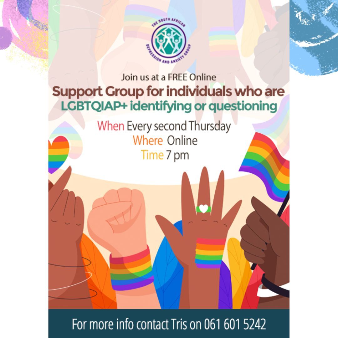 TheSADAG's tweet photo. In honour of Pride Month, we're highlighting all of our LGBTQ+ Support Groups. Join us to find community, acceptance, and support. Your story matters
 #SupportGroupShoutOut 
#PrideMonth 
#LGBTQSupport 
 #TogetherInPride https://t.co/ZTDhnRKWbt