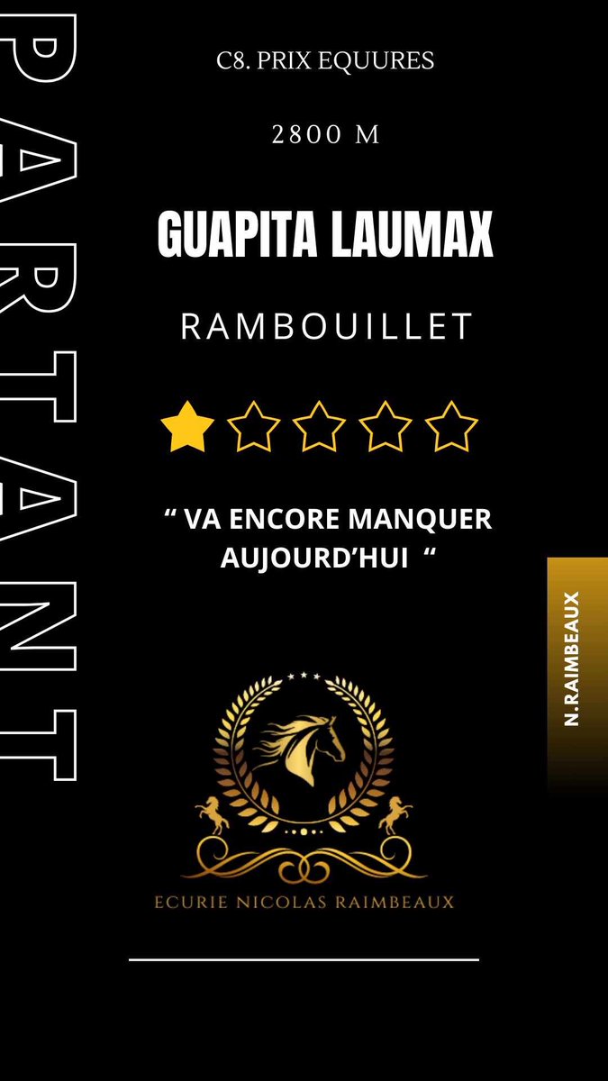 Écurie Nicolas Raimbeaux tweet media