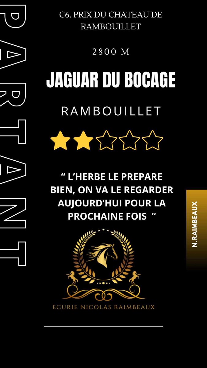Écurie Nicolas Raimbeaux tweet media