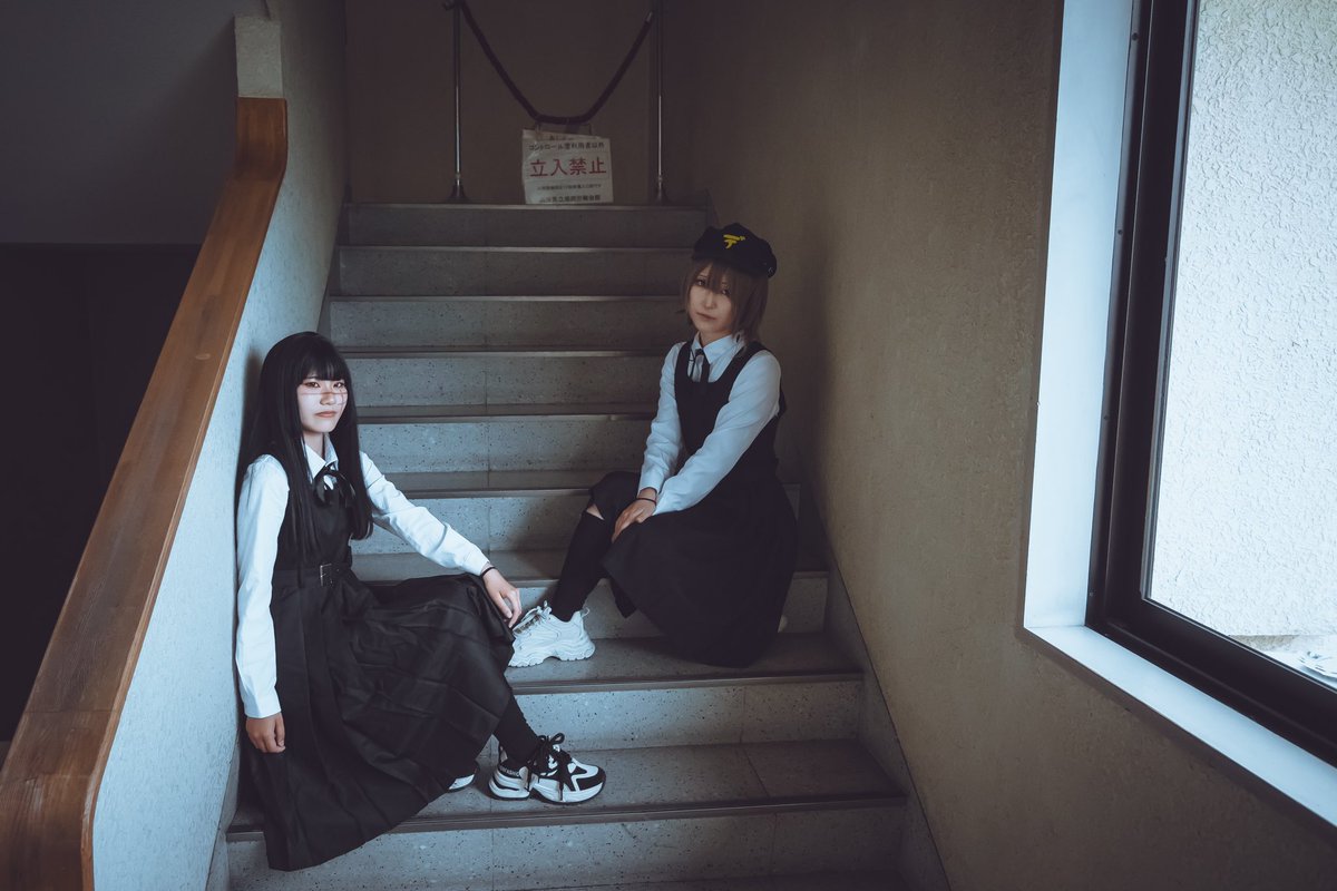 suna0suna___'s tweet photo. ⚠︎Cosplay
【チェンソーマン二部】
〝姉妹〟
戦争の悪魔→レイ&ハナ(@Ray_Hana101 )
飢餓の悪魔→私
📸モブTさん✨(@sokoraniirumob )
#Allcolor
#colorplayer https://t.co/EQx59VGu1t