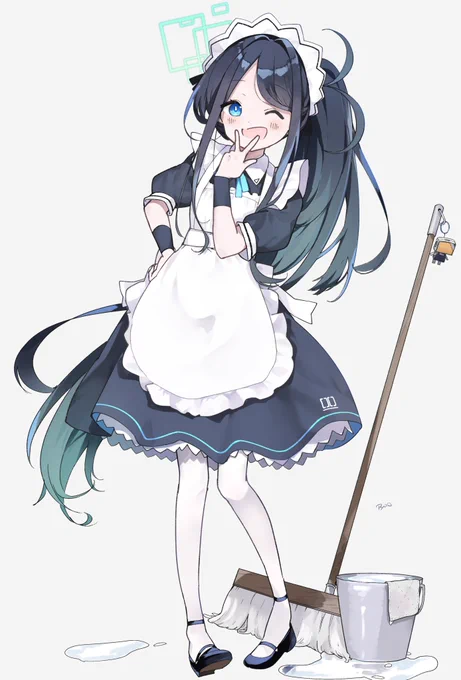 #ブルアカ #ブルーアーカイブ メイドアリス描き散らし