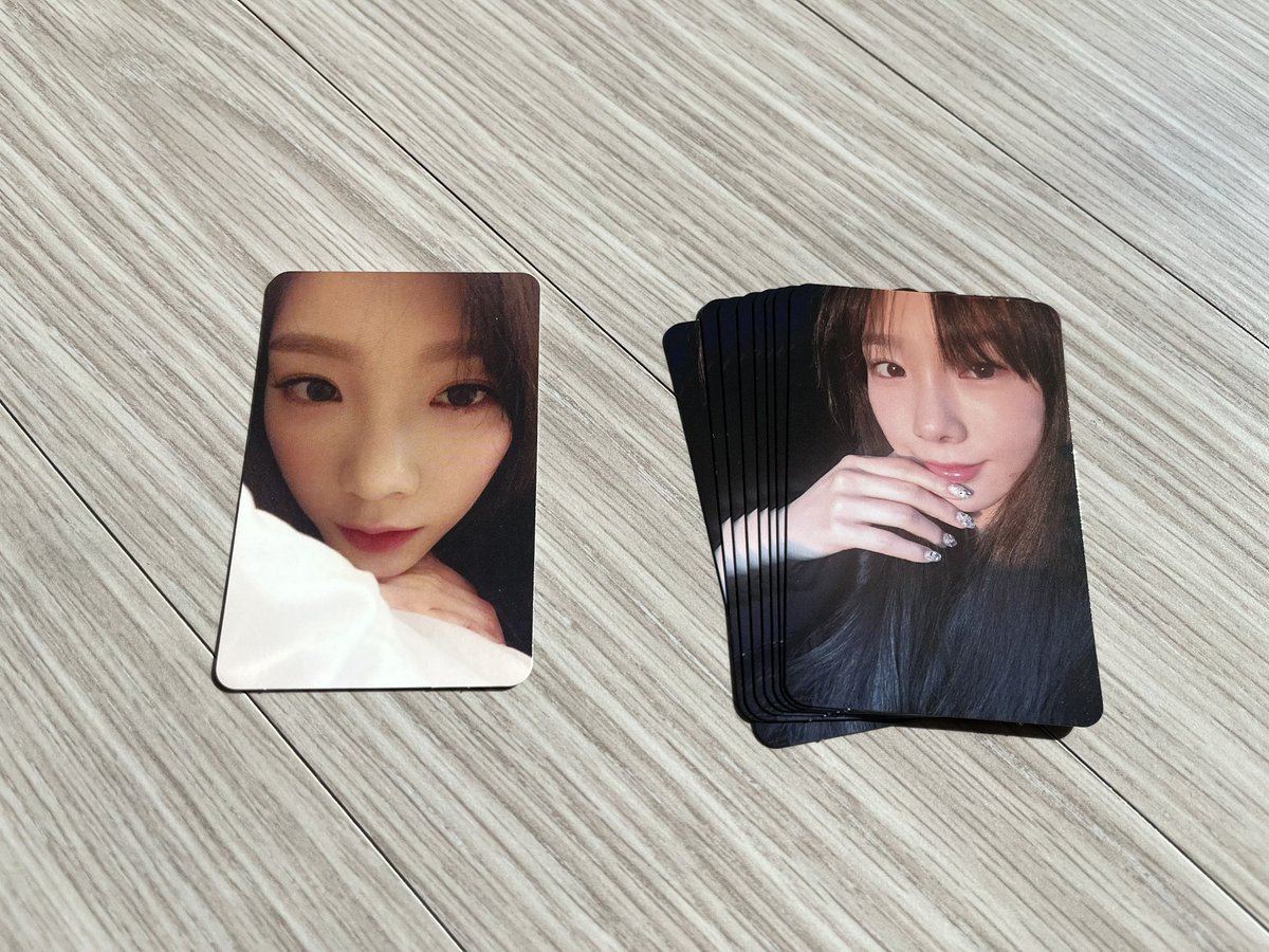 raegeo404's tweet photo. 태연 마보앨범 포카 양도
일괄 4.8 (운미포)   총24장

#태연 #태연앨범 #마보 #태연마보 #FINE #태연포카 #소녀시대 https://t.co/N7s2Vk6NHy