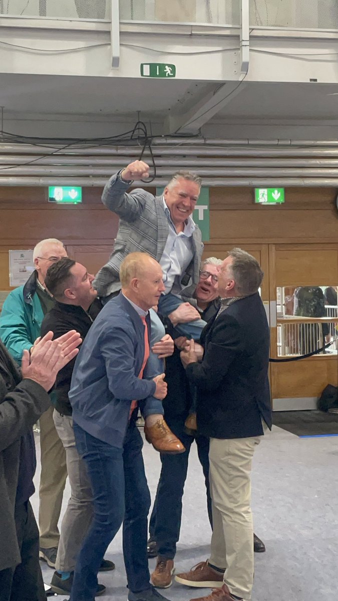 LouiseByrneNews's tweet photo. Tony Murphy (Ind) tops the poll in Balbriggan.

Results coming thick and fast in Fingal now. https://t.co/R9IbVifzlw