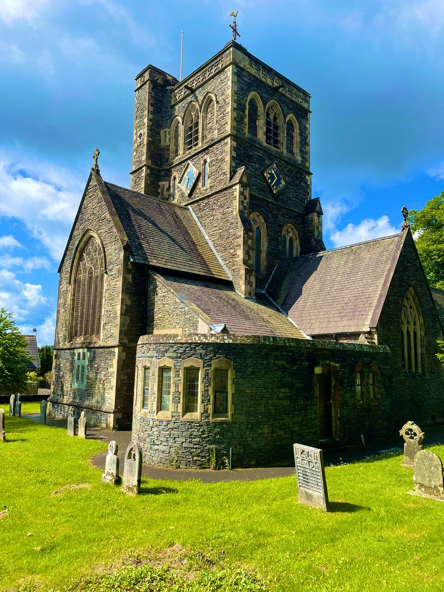 philmitchell32's tweet photo. @EngChurchPics St. Mary's was consecrated as a parish church in 1856. The architecture is Victorian in style using local stone and slate. Following a catastrophic fire in 1988 the church was restored. https://t.co/PgacBRFpj0