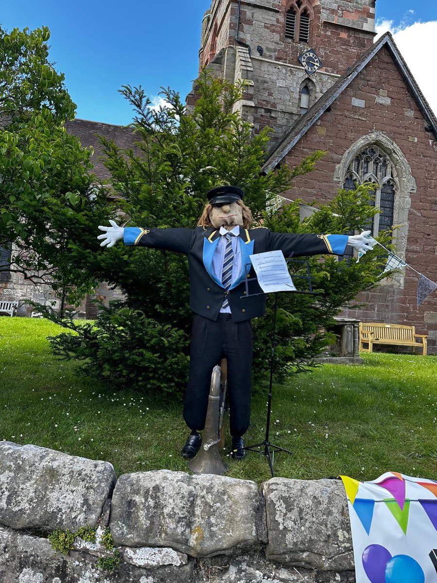 wellyband's tweet photo. It’s time for our exciting news, meet our newest band member ✨Barry Tone✨

Barry will be making his band debut at Wrockwardine village fete on Saturday 15 June from 2pm.

Barry will be residing in St Peter’s Church Yard in Wrockwardine so be sure to pop along and say hello👋🏻 https://t.co/OO6UUloi5r