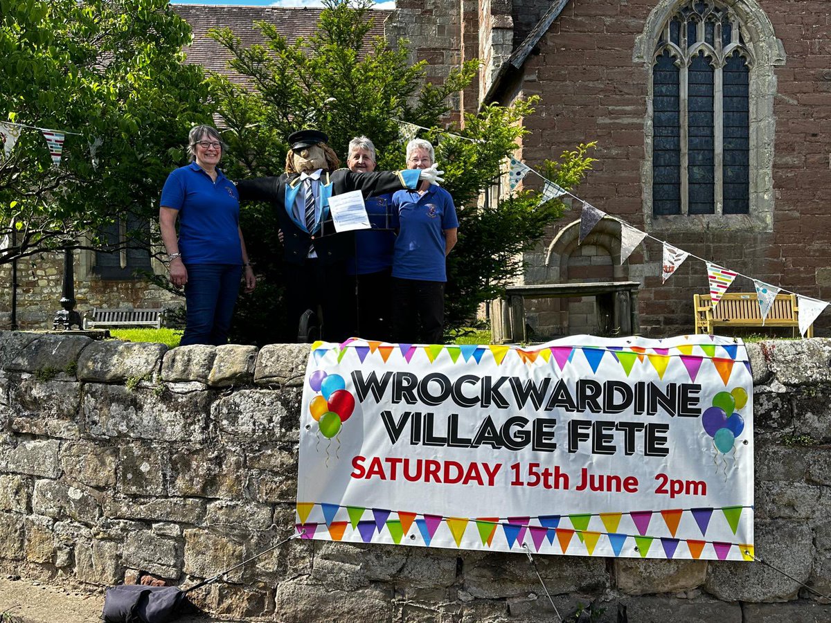 wellyband's tweet photo. It’s time for our exciting news, meet our newest band member ✨Barry Tone✨

Barry will be making his band debut at Wrockwardine village fete on Saturday 15 June from 2pm.

Barry will be residing in St Peter’s Church Yard in Wrockwardine so be sure to pop along and say hello👋🏻 https://t.co/OO6UUloi5r