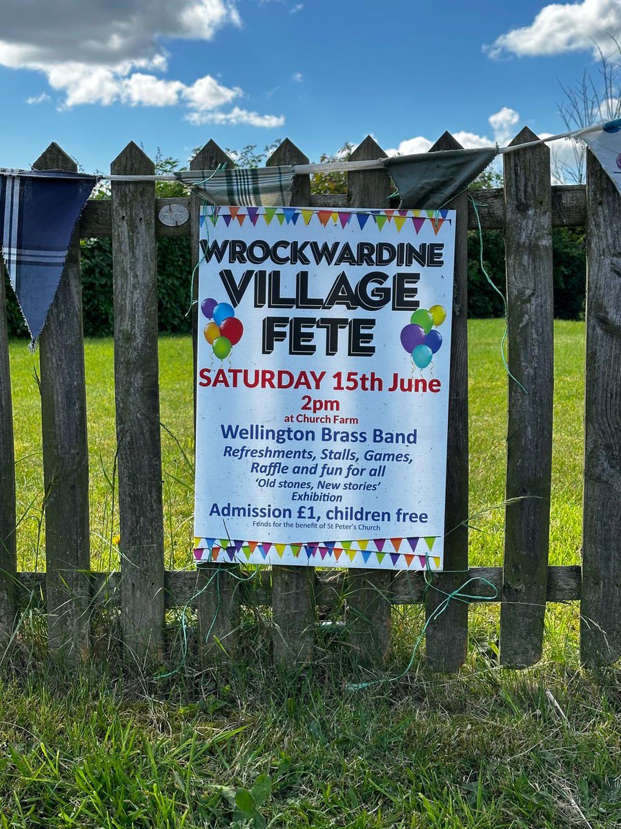 wellyband's tweet photo. It’s time for our exciting news, meet our newest band member ✨Barry Tone✨

Barry will be making his band debut at Wrockwardine village fete on Saturday 15 June from 2pm.

Barry will be residing in St Peter’s Church Yard in Wrockwardine so be sure to pop along and say hello👋🏻 https://t.co/OO6UUloi5r