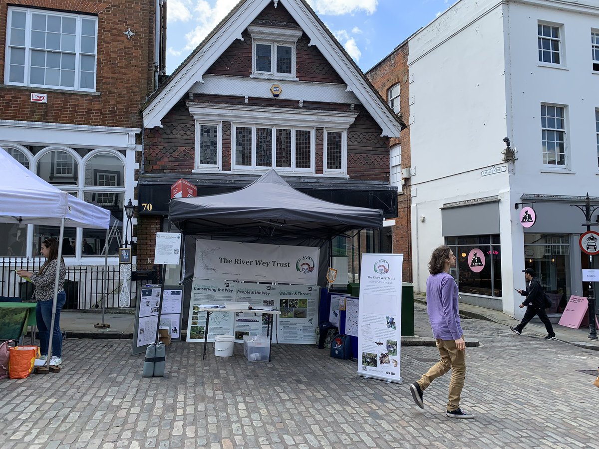 It’s a day out in Guildford - in the high street with some invertebrates and the information stall - come and say hello !