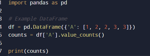 gsachdeva149's tweet photo. 🐍 Python Pandas Tip: Index.value_counts()

Easily count occurrences in Pandas Index:

#Pandas #Pyton #DataScience #100DaysOfCode https://t.co/VCxtaY5nPN