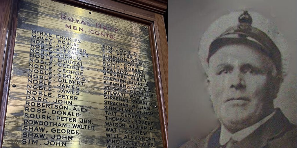 MichaelS1787's tweet photo. Delighted to have my g g grandfather Robert Strachan’s Victory Medal returned to the family this week. Killed in 1917 it’s unfortunate that the Church of Scotland is about to desecrate the War Memorial he is remembered on in the town’s Kirk. Old brass has value. https://t.co/Aih7I4JAEm