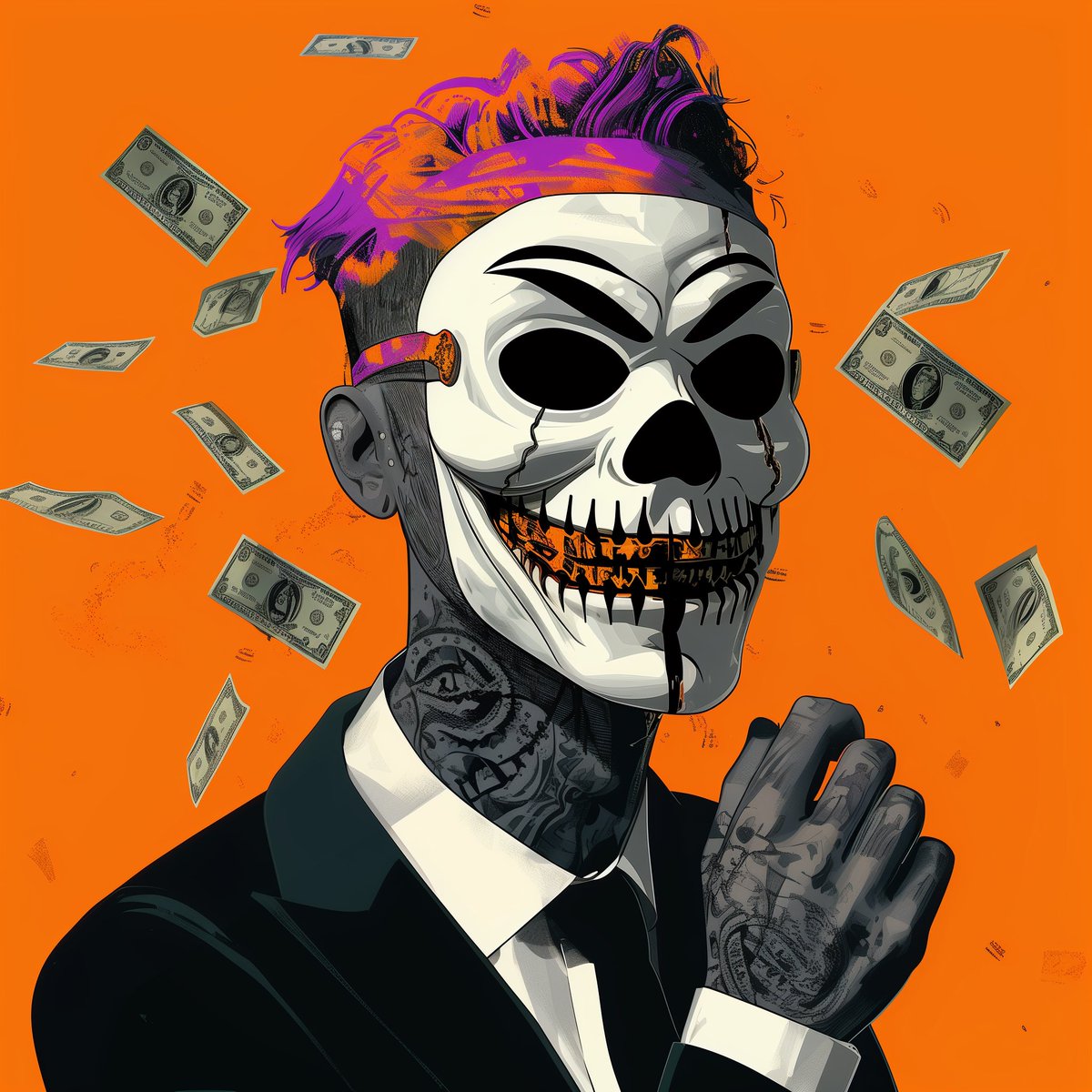 Introducing the Tax collector 🔫

Walker Gods lucky giveaway FINAL ROUND !!! 

Drop your wallet &amp; dope Rune Walker👇