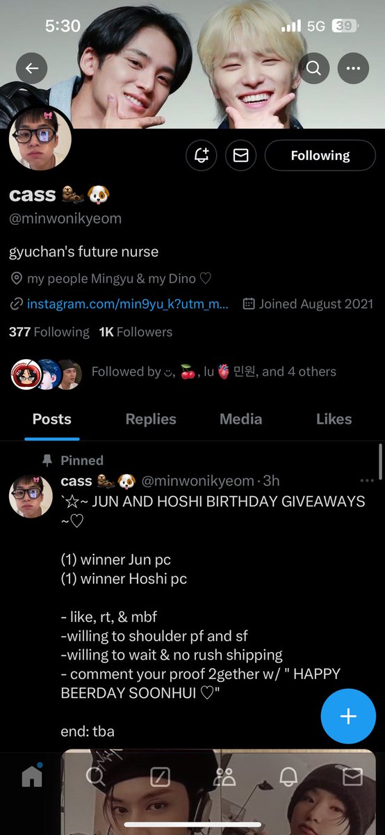 OdnumMatti's tweet photo. @minwonikyeom HAPPY BIRTHDAY SOONHUI ♡ https://t.co/3EouN5nKWl