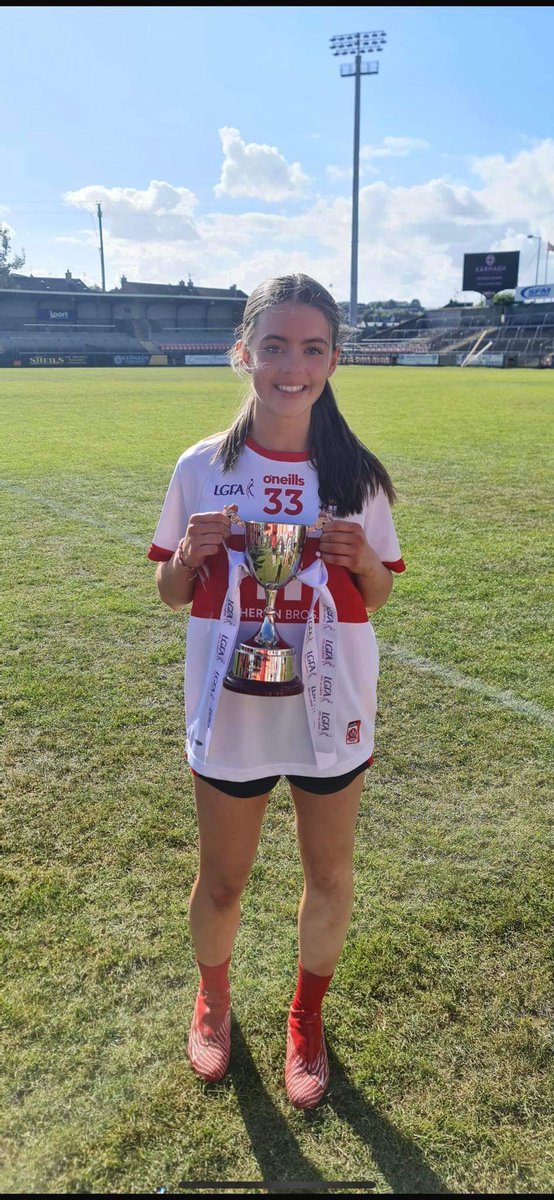 Congratulations to Faye (Year 8) and Sophie (year 9) All Ireland U14 champions. <a href="/StCeciliasDerry/">St. Cecilia’s College</a>