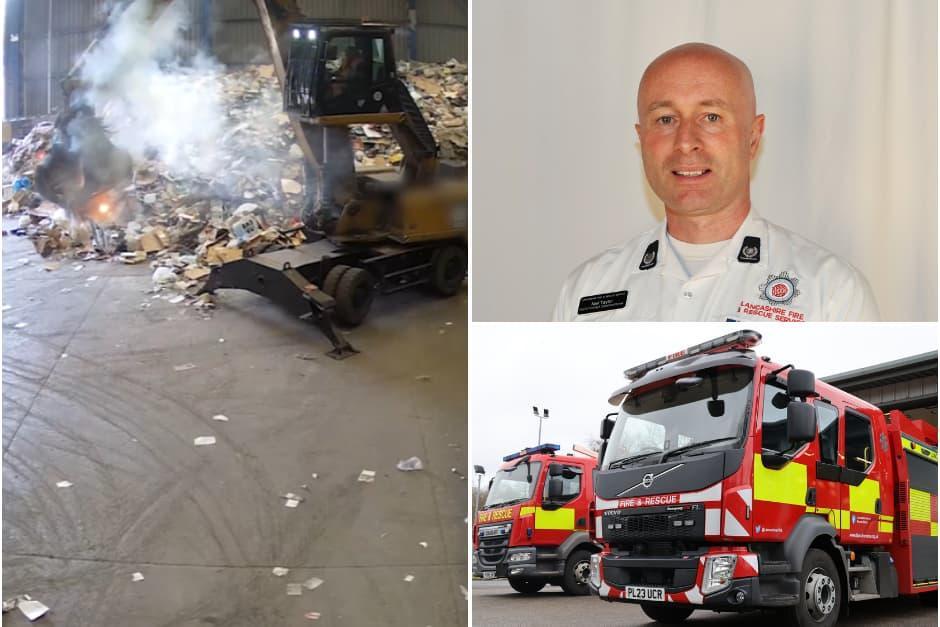 Campaign to stop battery fires starts after a spike across Lancashire blackpoolgazette.co.uk/news/environme…