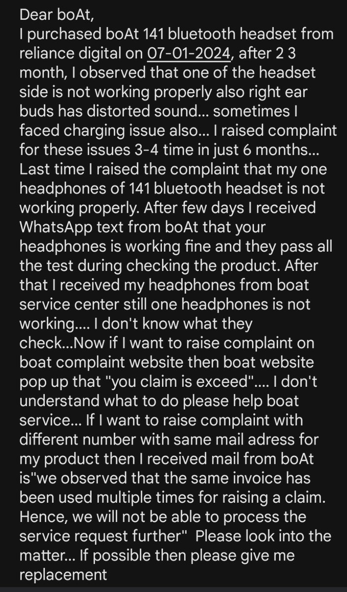 piyush_beginner's tweet photo. Dear @RockWithboAt @amangupta0303 help me...
@NeonMan_01 @neuzboy 
#boatsales #boAt #needhelp https://t.co/ZVi3924lCt