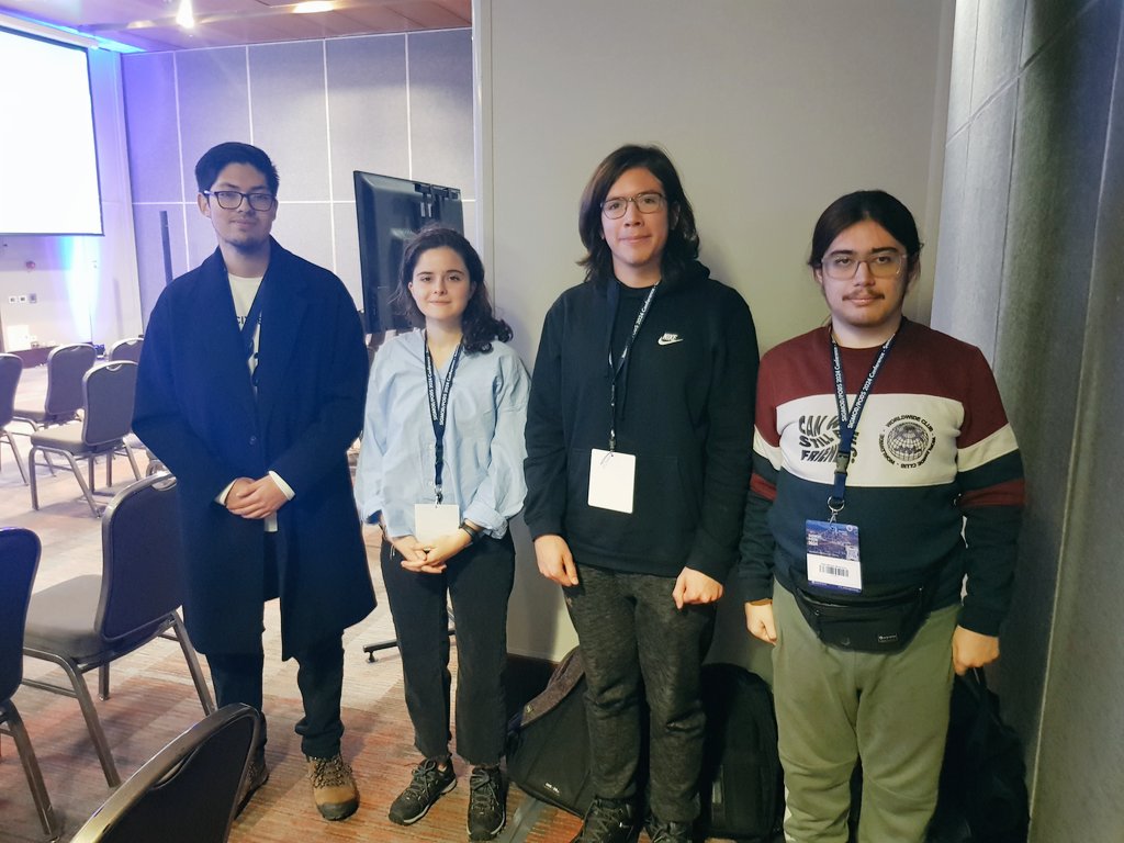 IMC_UC's tweet image. 📌 Hoy comenzó #SIGMOD2024 en Santiago y varios estudiantes de nuestra Licenciatura en Ingeniería en Ciencia de Datos están asistiendo a las conferencias y workshops. 👩‍💻👨🏻‍💻