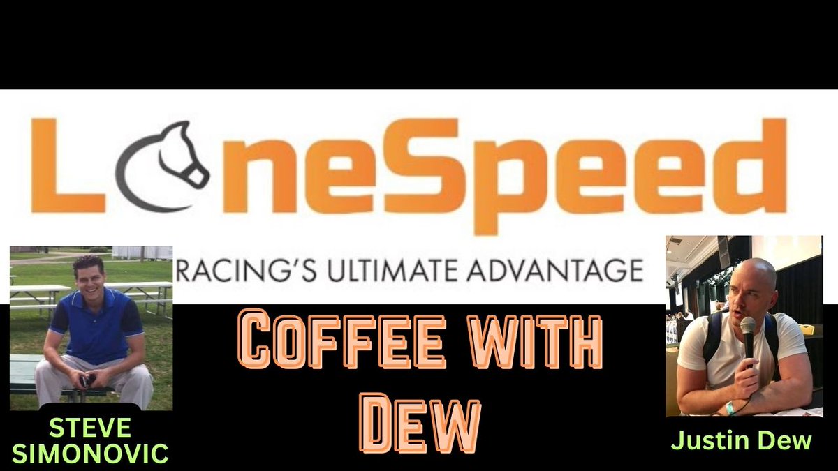 SteveSimonovic's tweet photo. Debut Show! Most Sunday Mornings! "Coffee with Dew!" Justin and I give out 3-5 horses we like weekly. CD, SA, & GP Action, I talk about the "Family Horses" at Hawthorne. Go Get 'Em! @justindew @TexasRainTB @richnilsen @SteveDeCaspers @EmilyOptixEQ @HawthorneJim @ClubHawthorne @ChurchillDowns @santaanitapark @stoolpresidente @mel4600 @NTamm1215 @BrentonSchraff  @nwaryas @DewSusie  WATCH HERE ➡️https://t.co/4F5D7EJPci