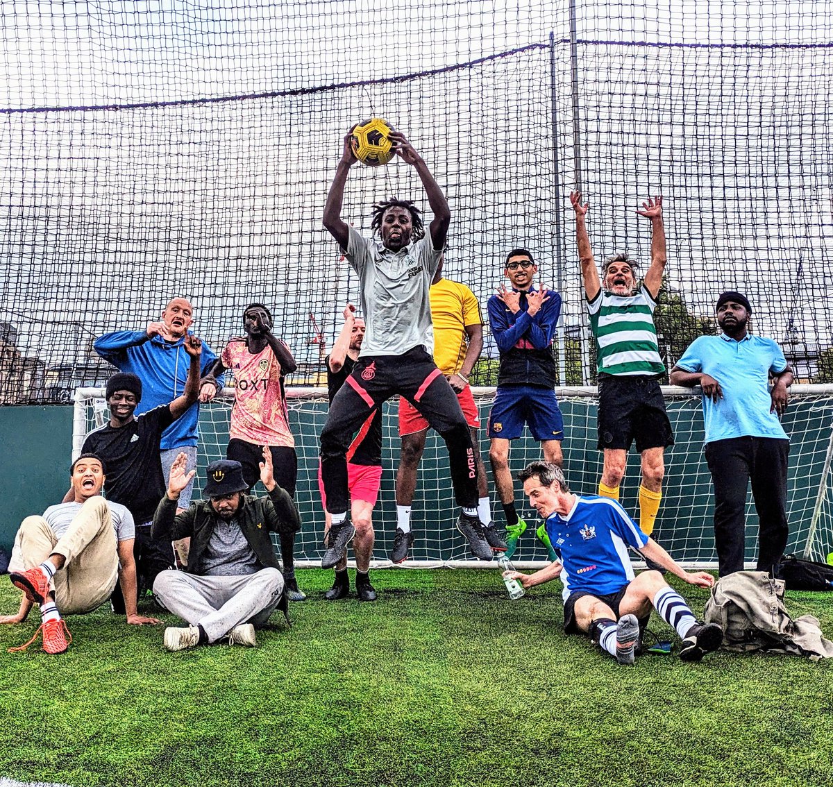 Roughly 11 years of Football For All. No charity status, no funding. Just mates. 

A fiver covers subs for someone who is seeking asylum. 

Please chuck us a few quid: gofund.me/1cb9b229