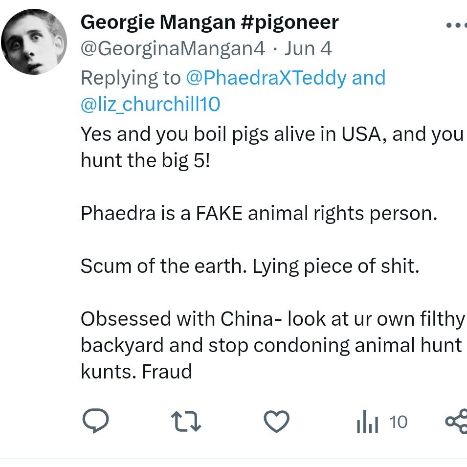 PhaedraXTeddy's tweet photo. There is a faction of #SelfRighteous  people who are NOT what they claim to be. It is NOT #vegan it is NOT #antispeciest to criticize people like me who oppose #Hurtcore of animals/#Torturevideos.
I shouldn't have to defend myself or even prove myself but
I also post quite often regarding pigs and cows MORE OFTEN than those who have the nerve to criticize me for donating my time to #StopCatAbusersChina. By the way the pig industry in #USA is now mostly #China🇨🇳 owned.
