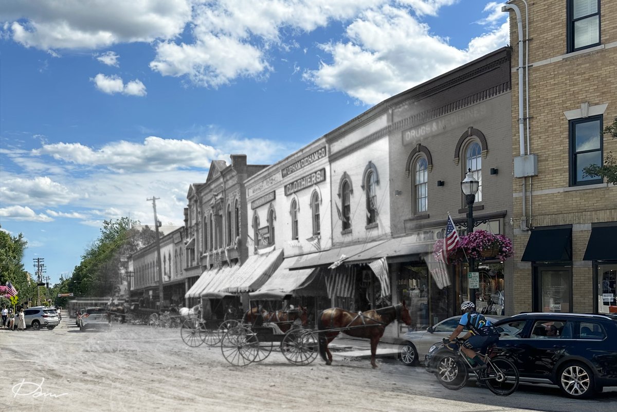 #ChagrinFalls, #Ohio #ThenAndNow