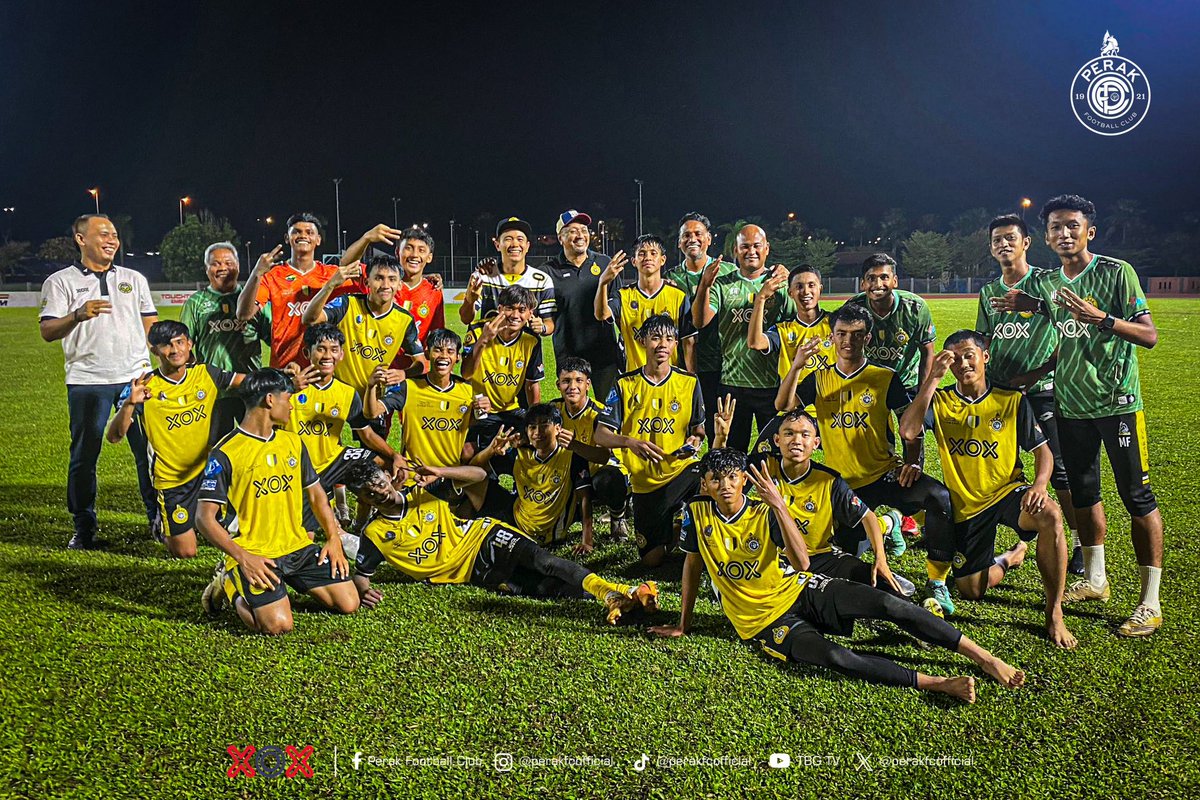 perakfcofficial's tweet photo. +3 ✅

🤍💛🖤

#PerakFC
#PerakFCIV
#PialaBelia2024 
#KejorYobKejor
#ONEXOX
#XOXMALAYSIA
#RiseAsOne
#CheetahMY
#CheetahMalaysia
#CheetahApparel
#IpohMaliTarakSombong
#BelangTarungTigaWarna https://t.co/PkQL1uSqku