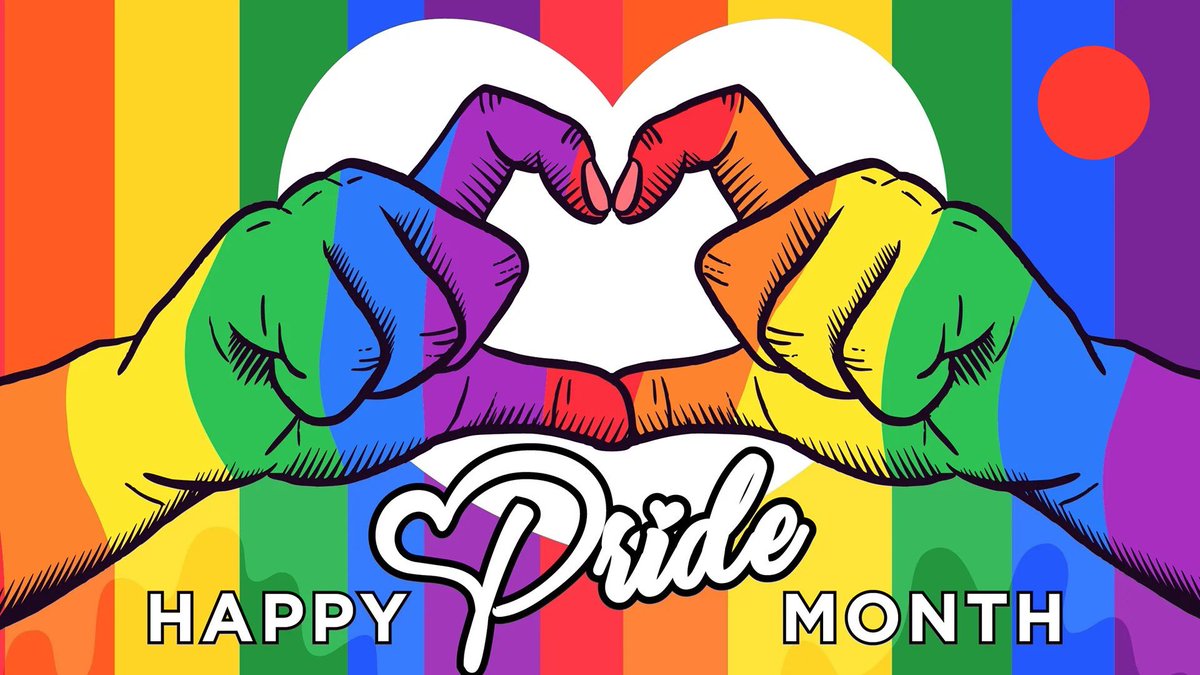 Happy Pride month to everyone! 🏳️‍🌈    And for Haters with stone age mentality I got two words for ya “FUCK YOU”