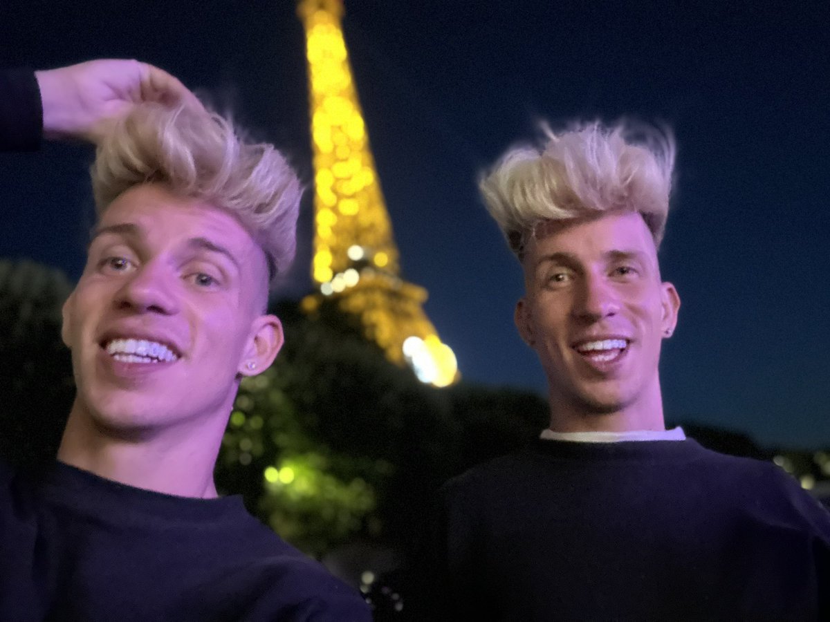 VorosTwins's tweet photo. Bonjour Bonjour Wee Wee Wee! 🇫🇷 https://t.co/WRXGAi54lu