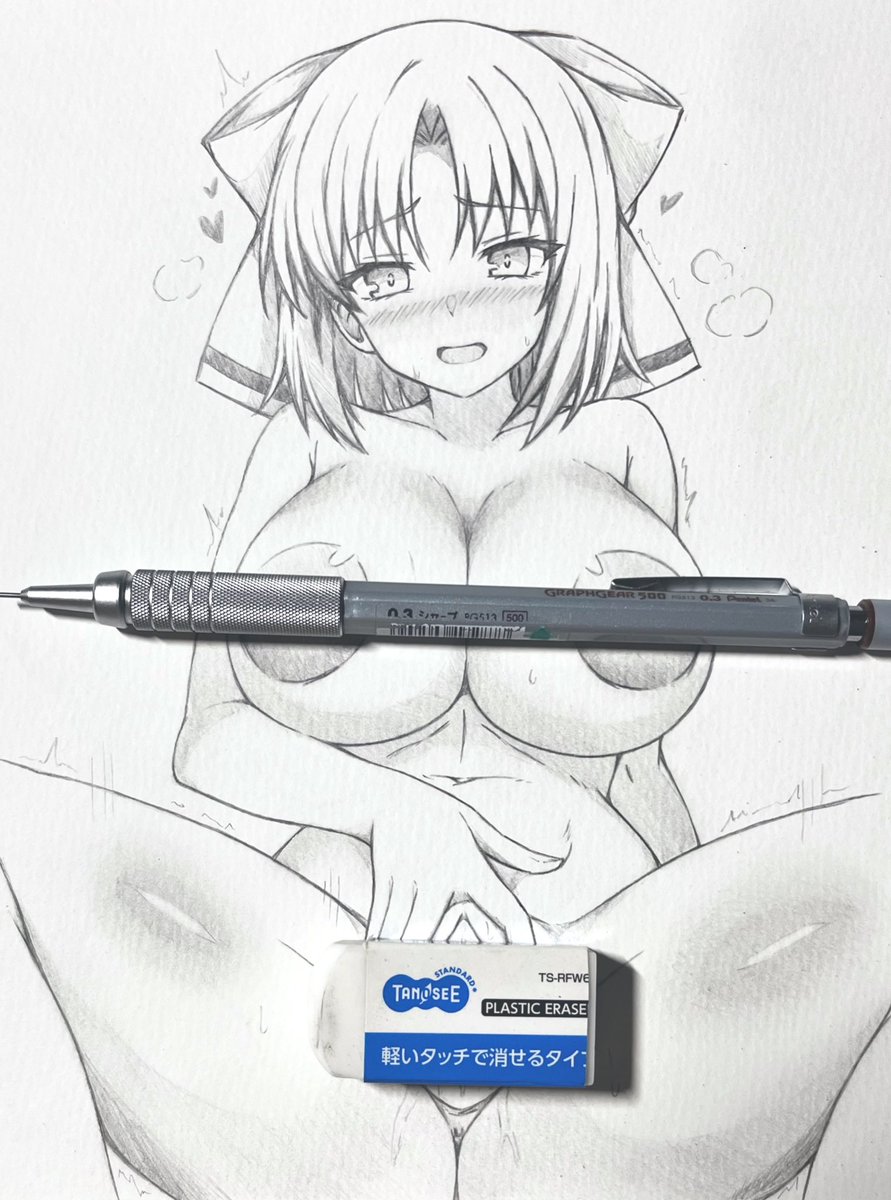 準備万端な雪泉さんの絵❄️ 