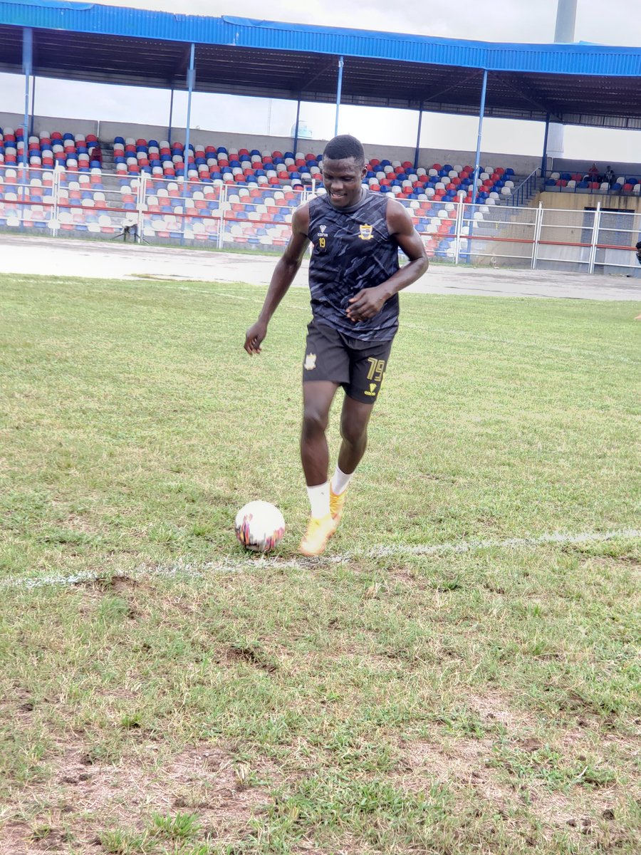domaunitedfc's tweet photo. Umar Adamu (Umari Boda) makes his first NPFL start of the season.
#DomaUnited https://t.co/tB0aGnmNBI