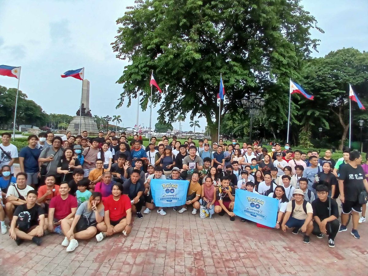 MasterGeneroso's tweet photo. Goomy Community Day today at Manila, Philippines... thank you #NianticSupply and #PokémonGoCommunityAmbassadorProgram for the support https://t.co/ybhad4t5VI