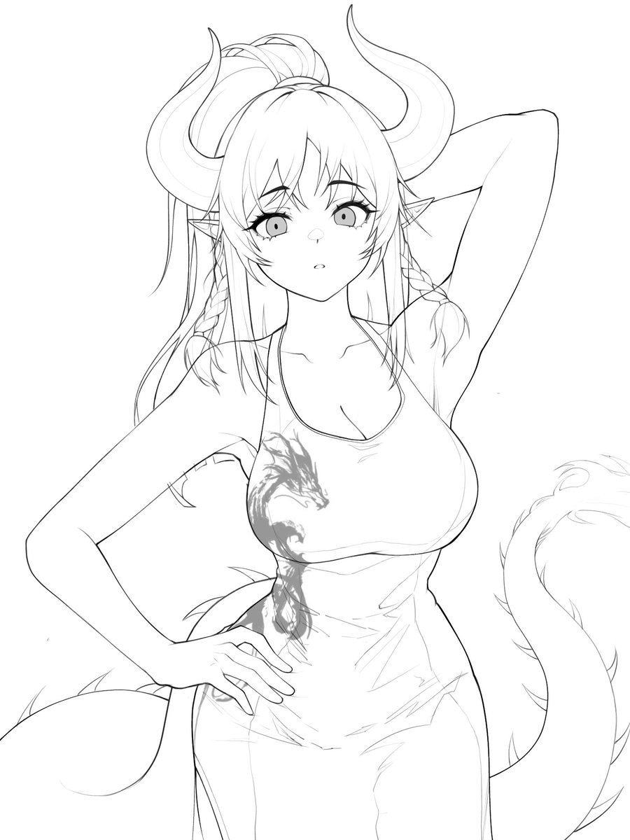 Illustration art for <a href="/Raeka_Shirayuki/">Raeka Shirayuki🐉🌶</a>

#Vtubers #Vtuber