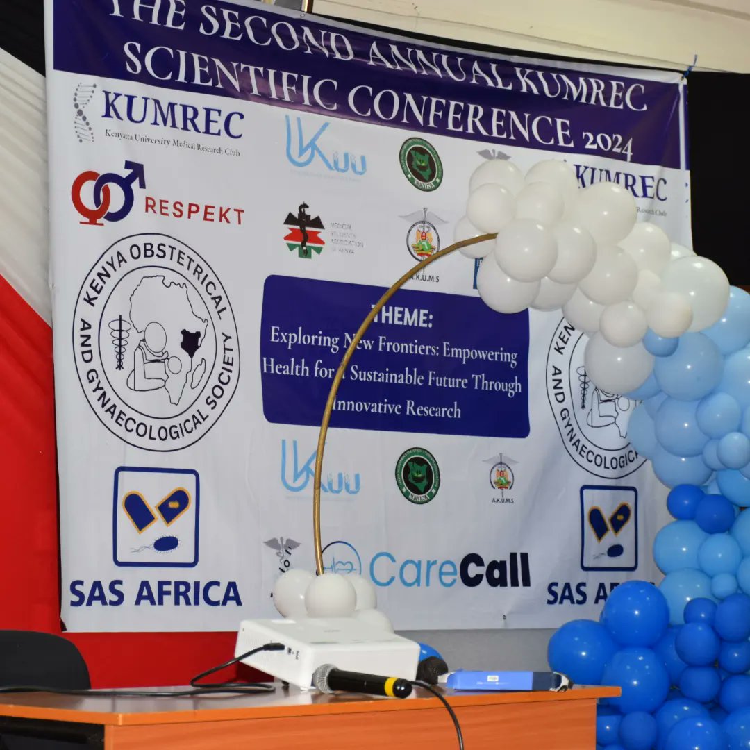 TheKOGSociety's tweet image. KOGS proudly sponsored and participated in the Kenyatta University Medical Research Club (KUMREC) 2nd Annual Conference. We are committed to supporting the next generation of medical researchers and advancing healthcare in Kenya.

#KOGS #KUMREC #MedicalResearch