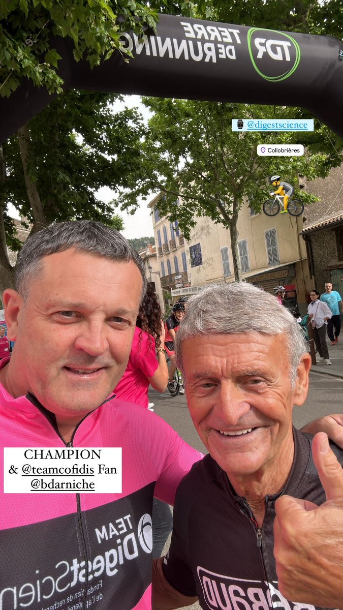 cedvasseur's tweet image. Belle journée avec @BenardDarniche @digestscience 🚴🚴  # Légende